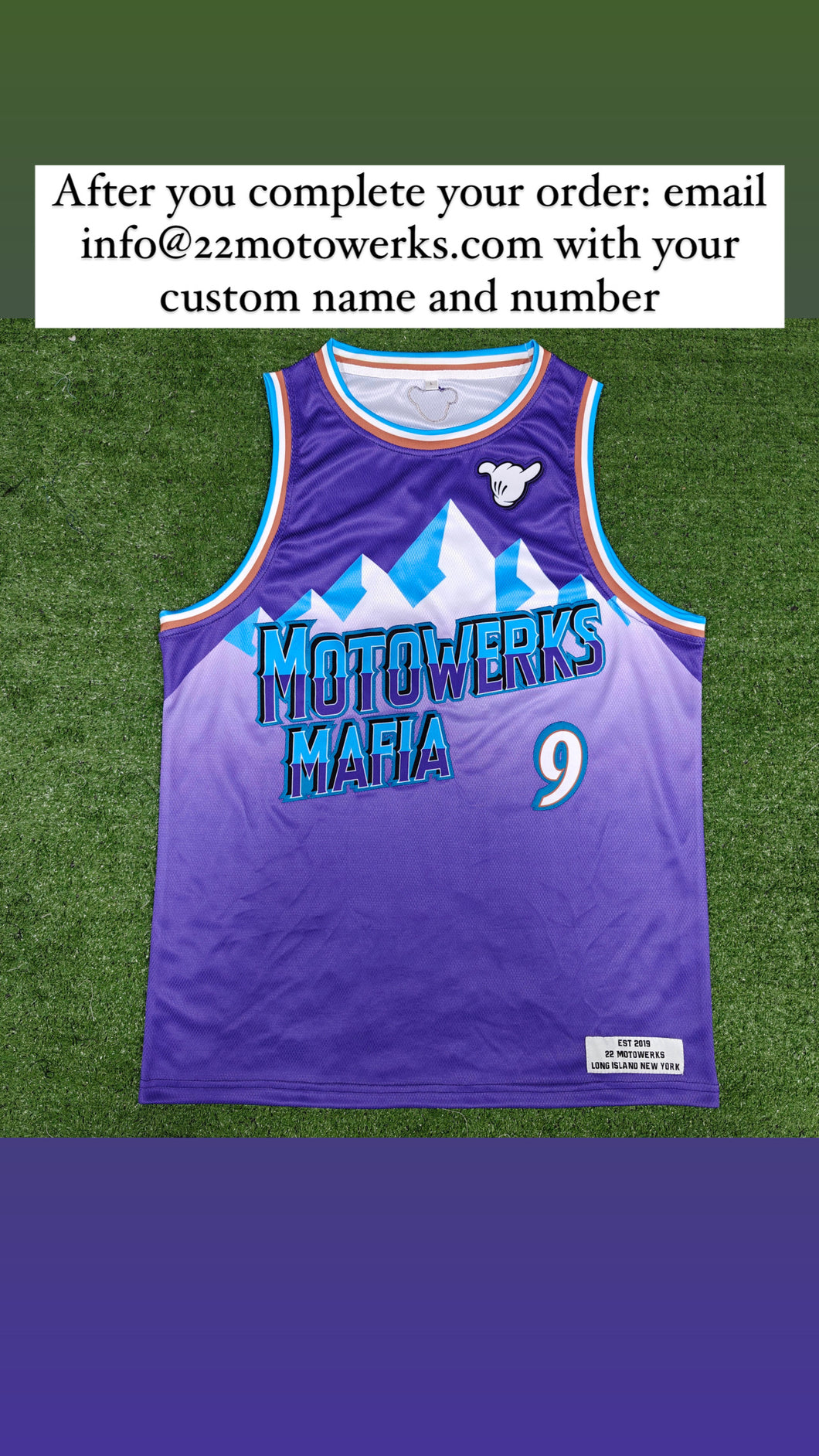 22 MotoMafia Official (2024) Team Embroidered Jersey