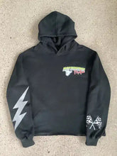 Load image into Gallery viewer, Heavyweight cropped Hem “FEARLESS” hoodie