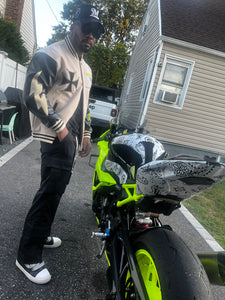 Motowerx Official “Supreme Bike Lifestyle” Varsity Jacket