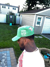 Load image into Gallery viewer, 22 Mint Green Suede SnapBack