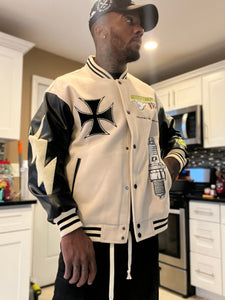 Motowerx Official “Supreme Bike Lifestyle” Varsity Jacket