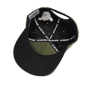 22 Moto Olive/ Black “World Is Yours” SnapBack