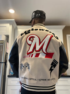 Motowerx Official “Supreme Bike Lifestyle” Varsity Jacket
