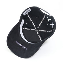 Load image into Gallery viewer, 22 Moto “You Need Bike” Black Corduroy SnapBack