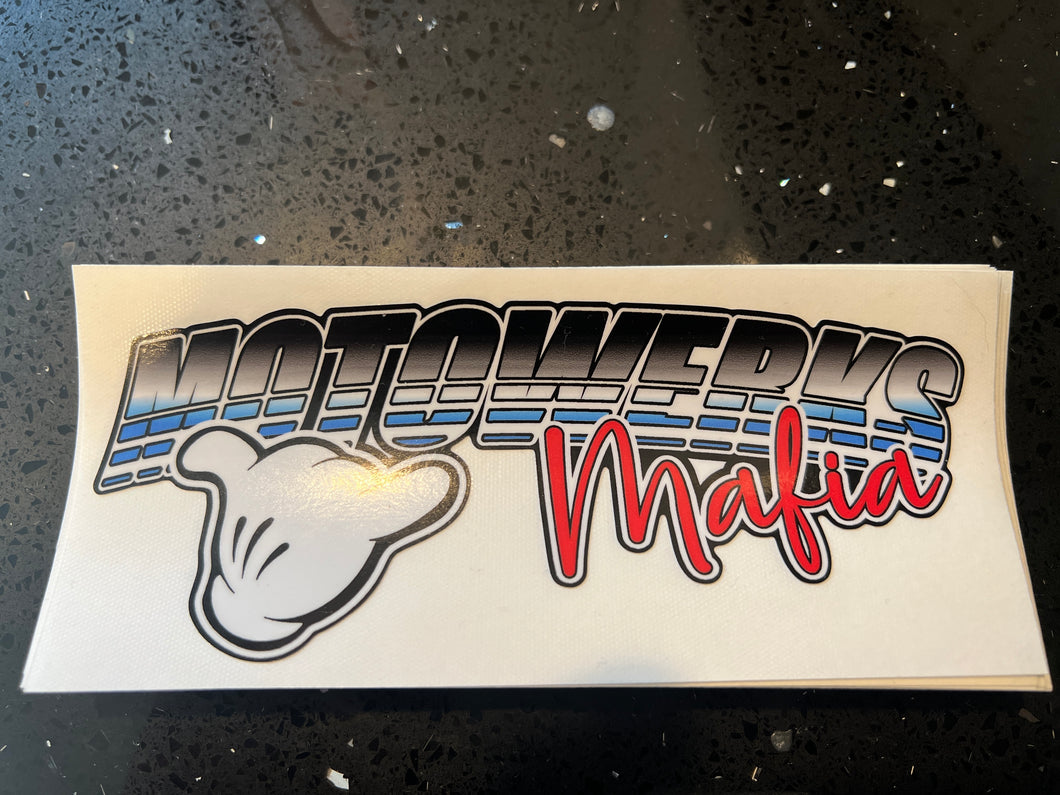 Motowerks Mafia Team Decal